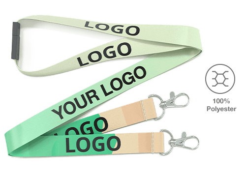 Access Duo - Branded Lanyards with Logo Access Duo - Branded Lanyards with Logo