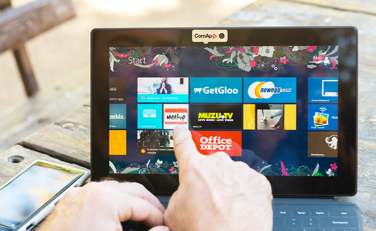 Canopy - Wood Webcam Covers Branded gallery thumbnail