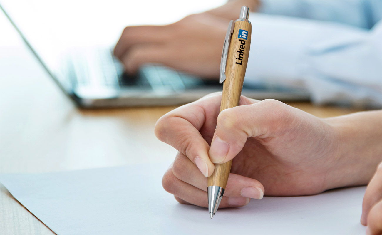 Contour - Customised Promotional Bamboo Pens gallery thumbnail