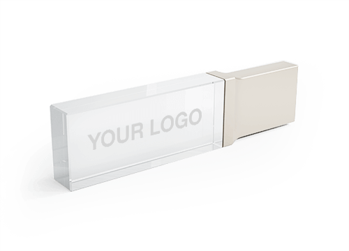 Crystal - Branded USB