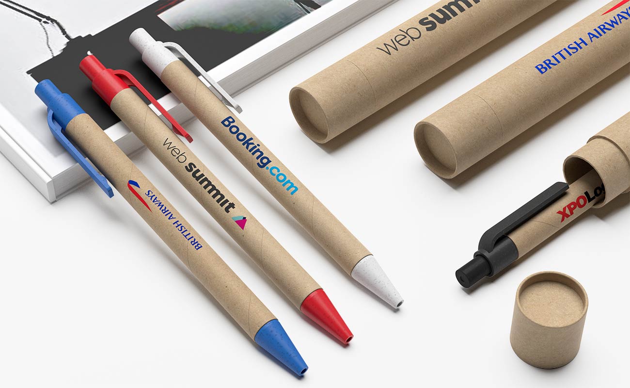 Ditto - Branded Recycled Cardboard Pens