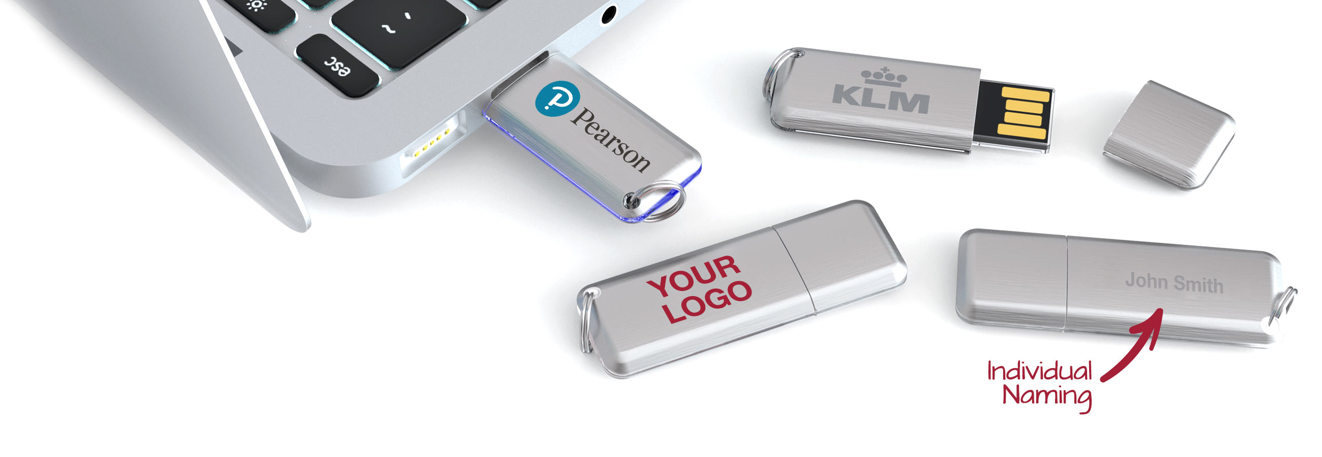 Custom USB Drives with LED Light, Halo