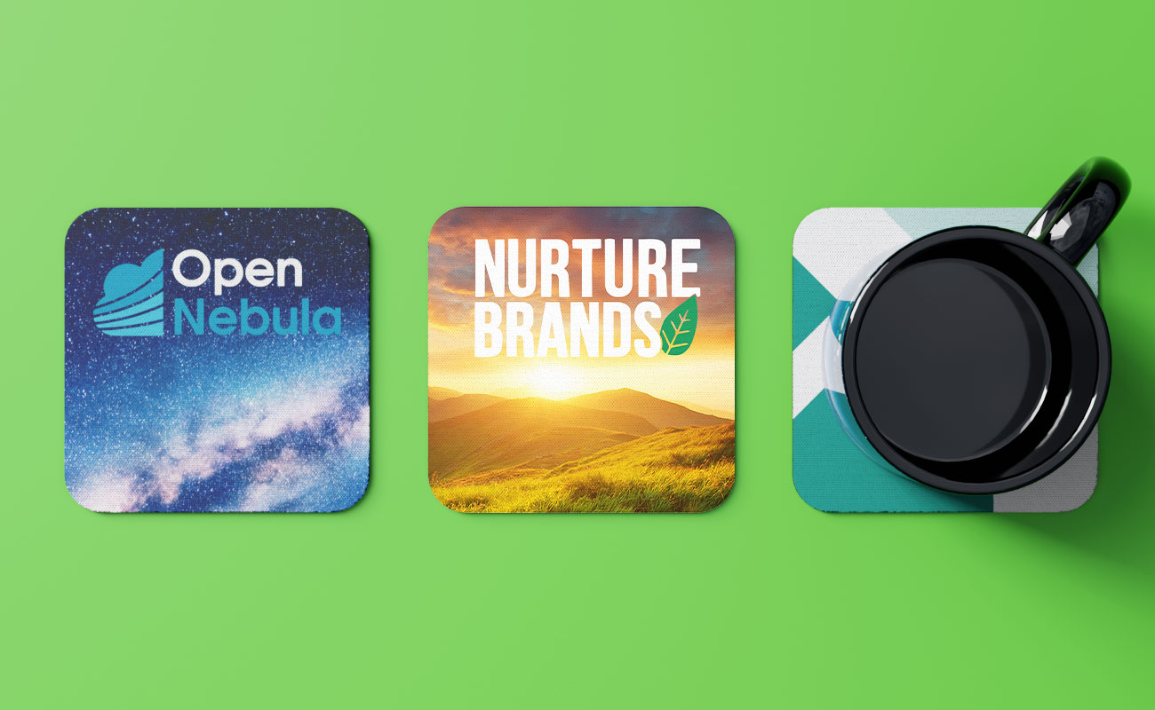 Modula - Branded Coasters with Logo gallery thumbnail
