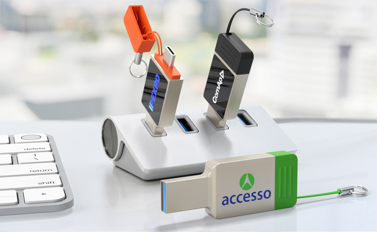 Neon - Branded USB Sticks With USB-C gallery thumbnail