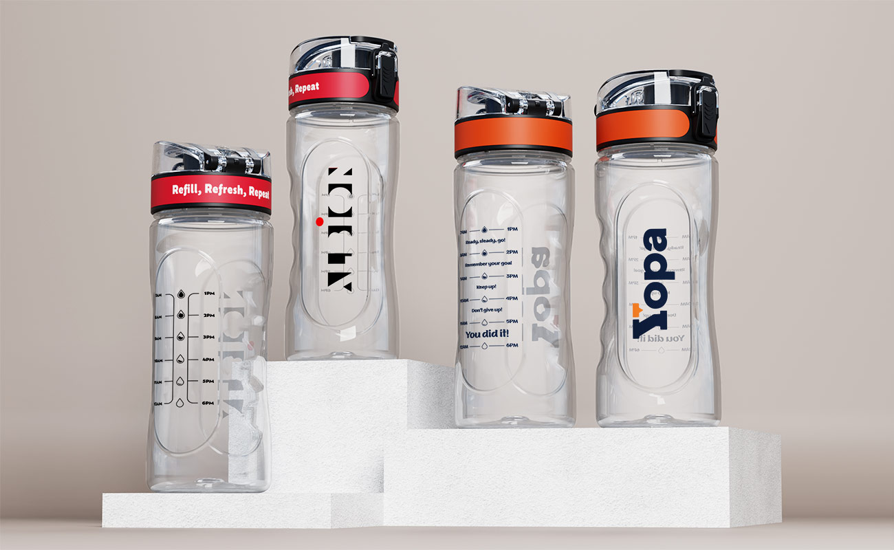 Pacific - Customised Plastic Water Bottles gallery thumbnail