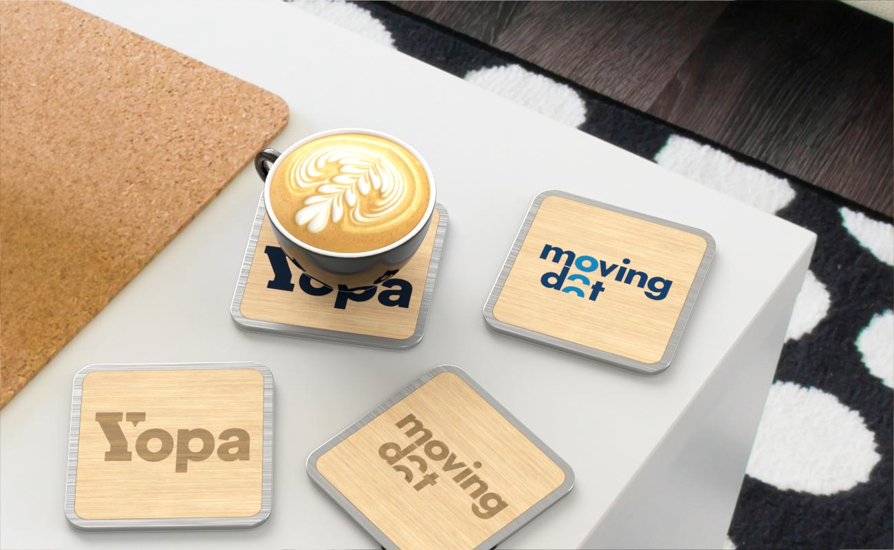 Panel - Personalized Bamboo Coasters gallery thumbnail