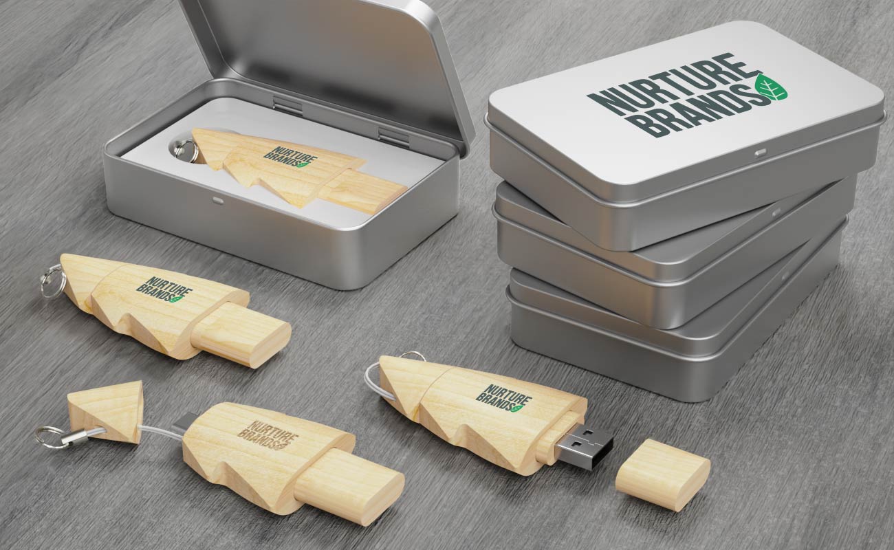 Tree Duo - Branded USB gallery thumbnail